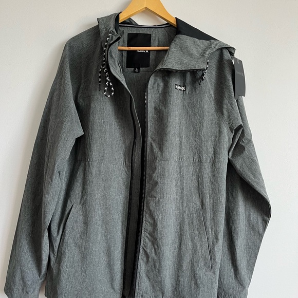 NWT HURLEY Protect Gray Jacket - Picture 10 of 13